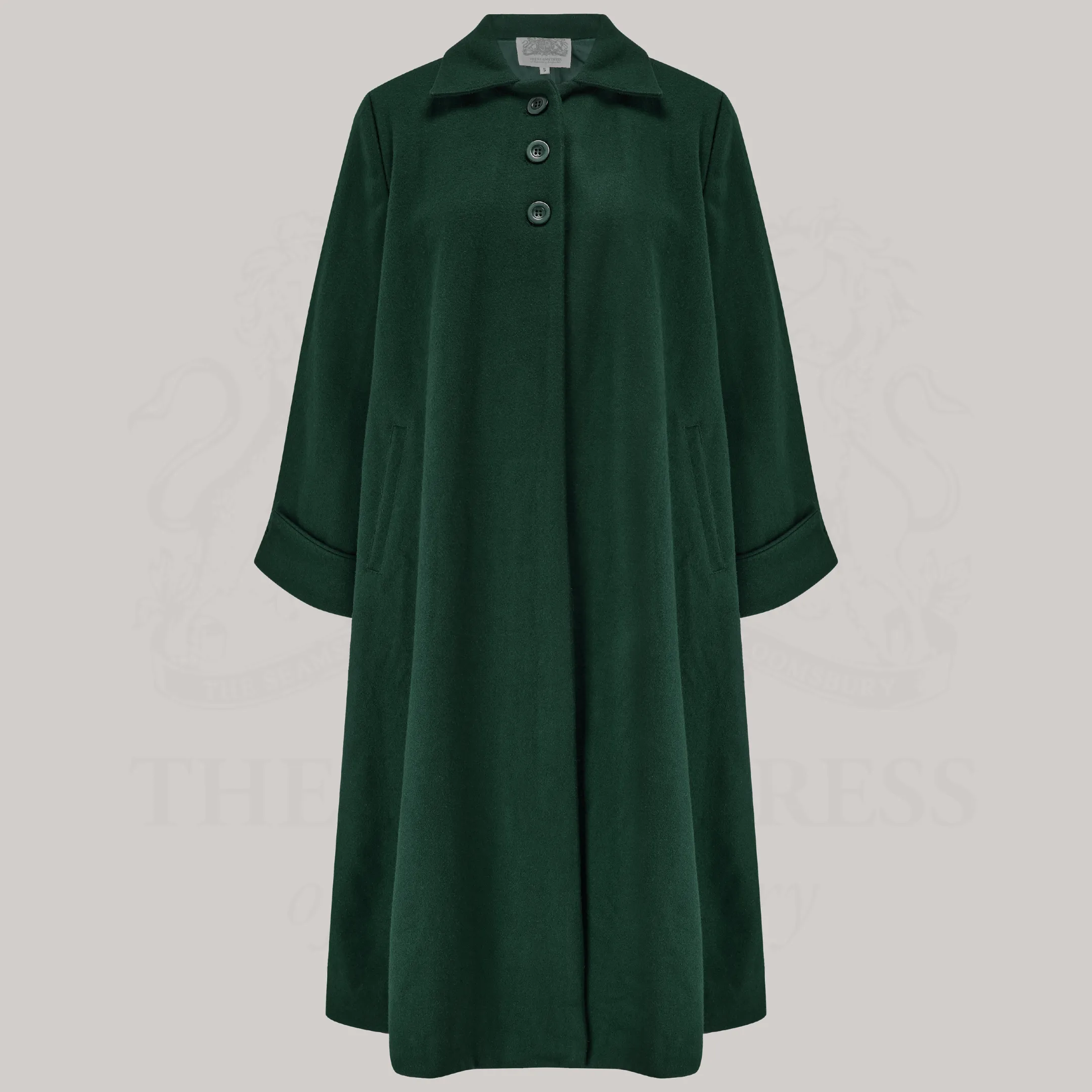 43" Swing Coat in Green