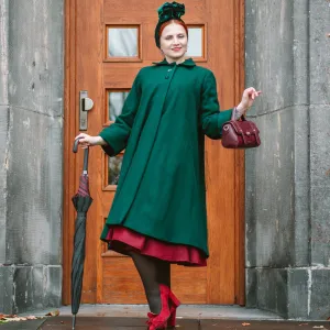 43" Swing Coat in Green