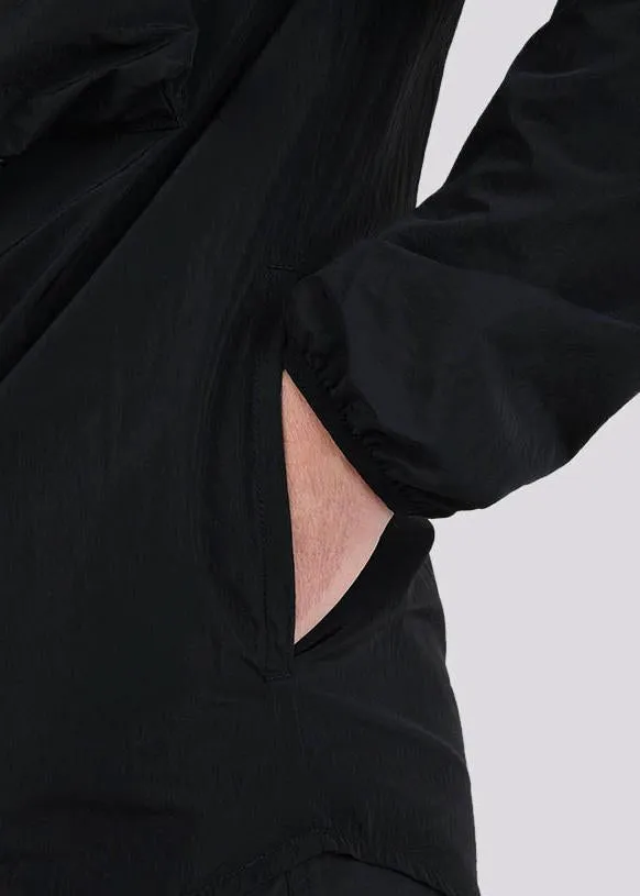 Acier ma-2 overshirt - black