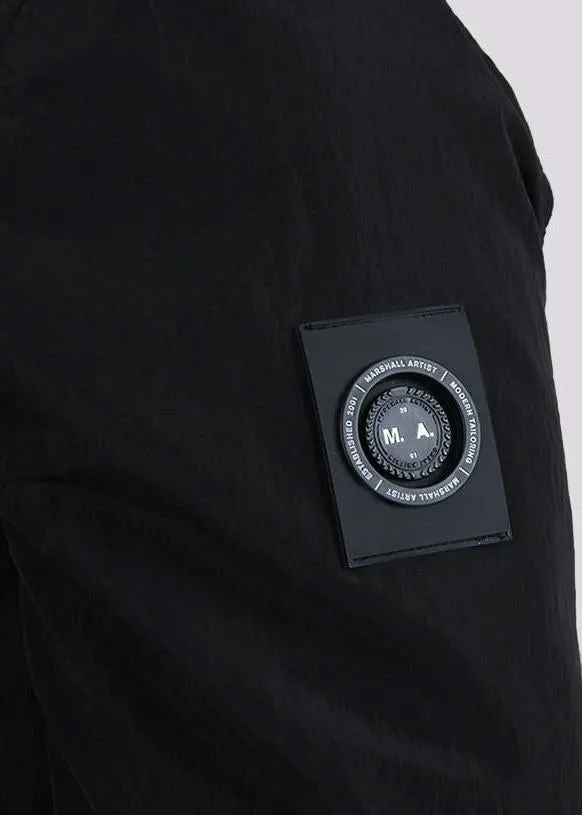 Acier ma-2 overshirt - black