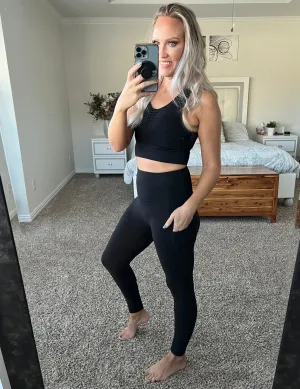 Active Belles Buttery Soft Seamless Pocket Leggings