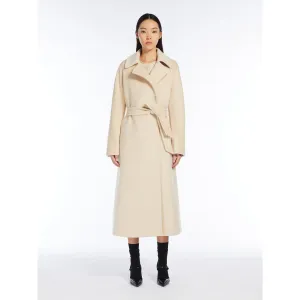 albino long robe coat