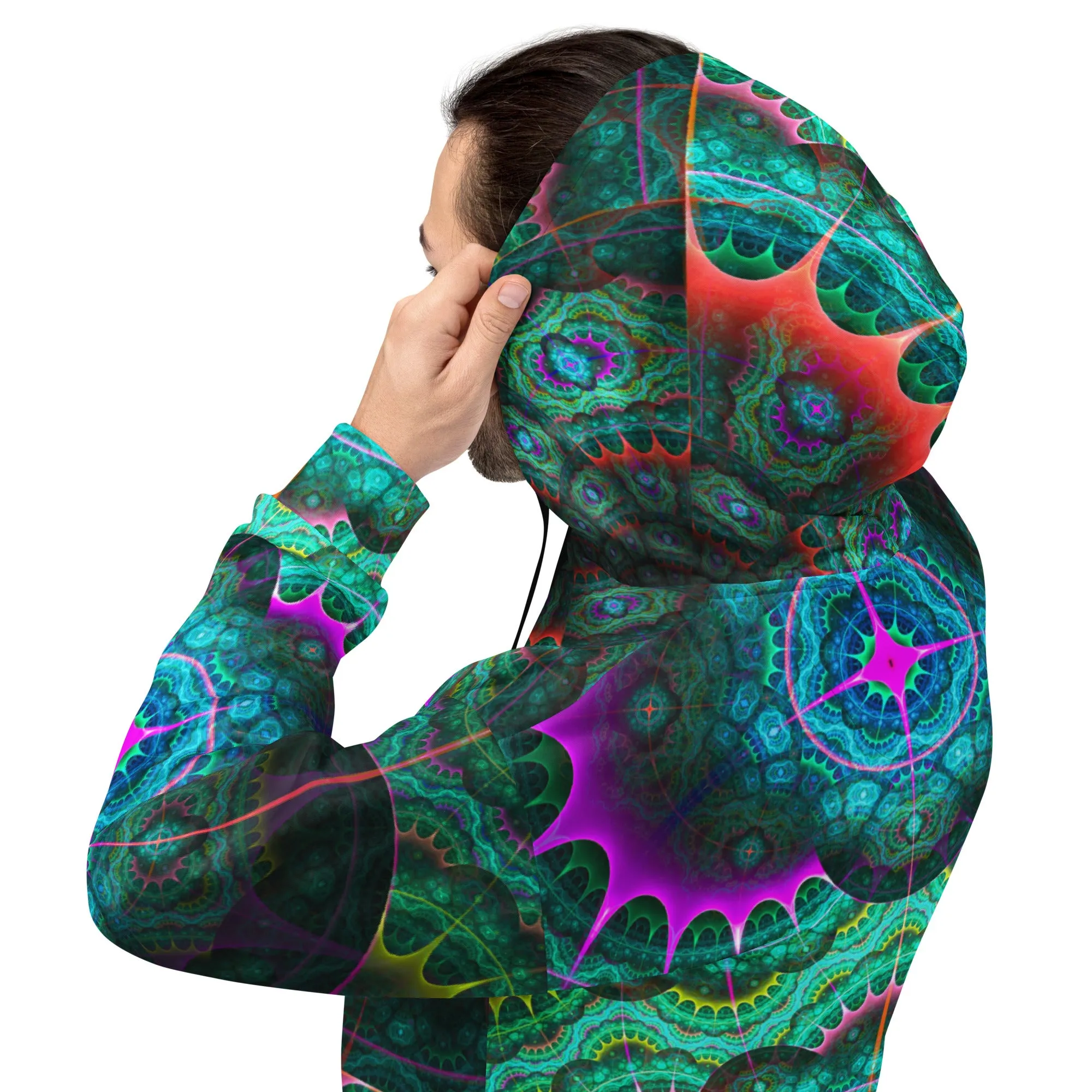 Astrolabe Unisex Hoodie Turquoise