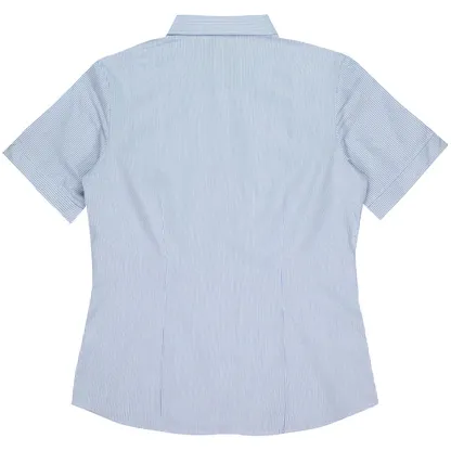 Aussie Pacific Henley Ladies Short Sleeve Shirt (2900S)