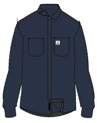 Backcountry Recycled Sherpa Fleece Shirt - Rich Navy