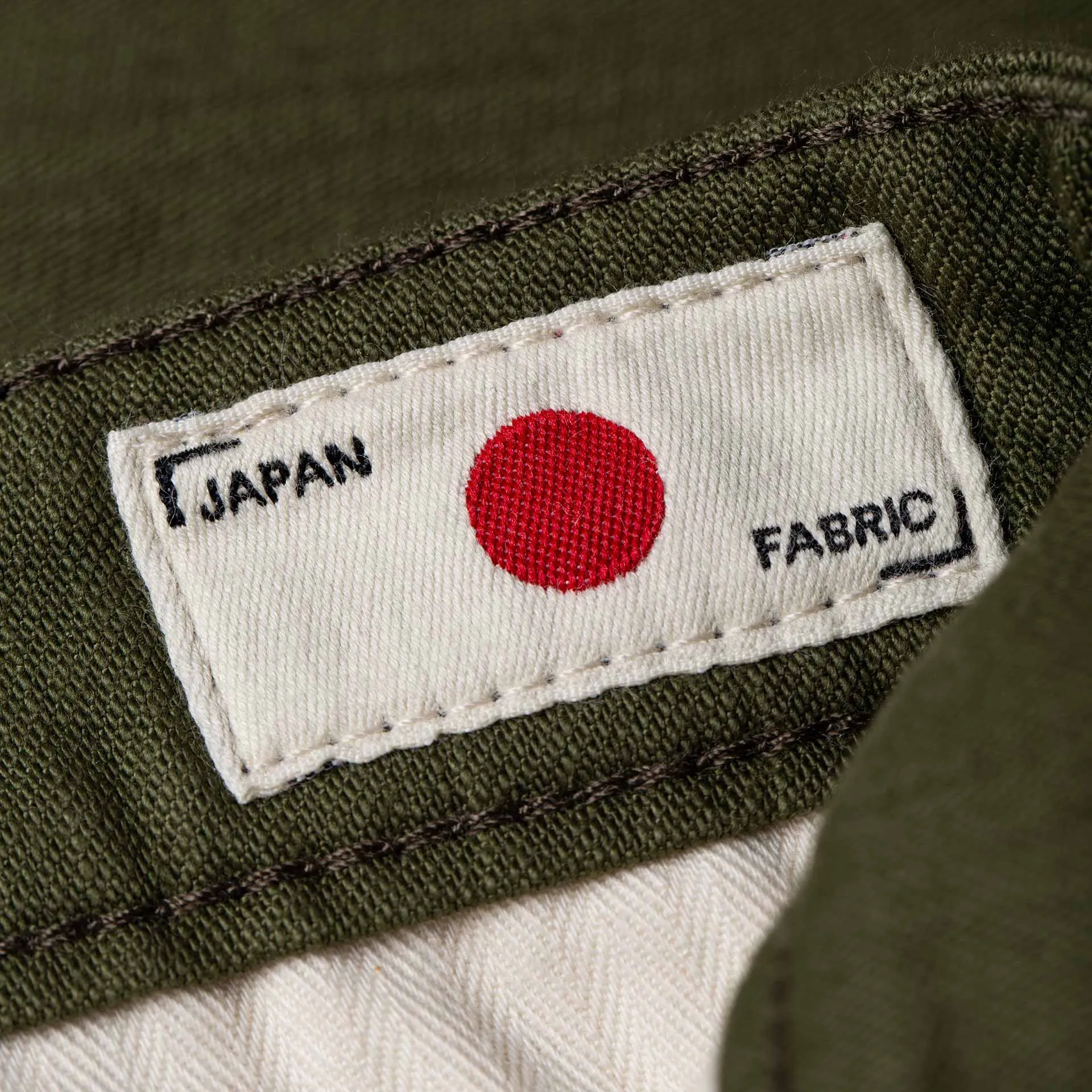 BC-01 TAPERED CHINO 10 oz. olive drab military twill