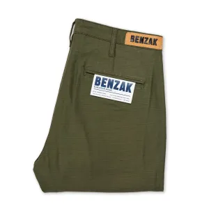 BC-01 TAPERED CHINO 10 oz. olive drab military twill