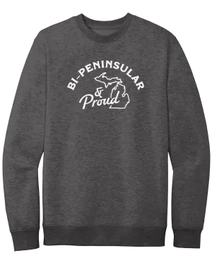 Bi-Peninsular and Proud Michigan Crewneck Sweatshirt