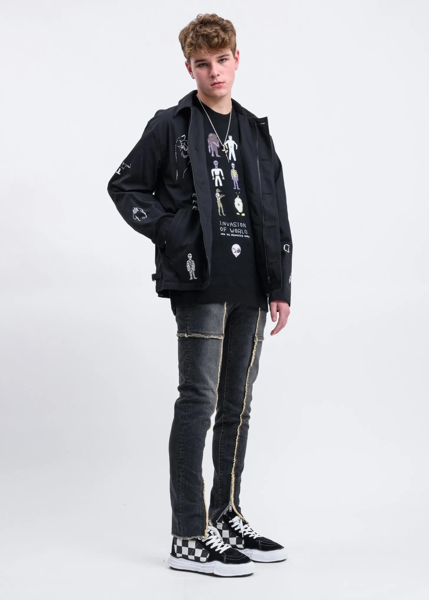 Black Invasion Of World Sweater