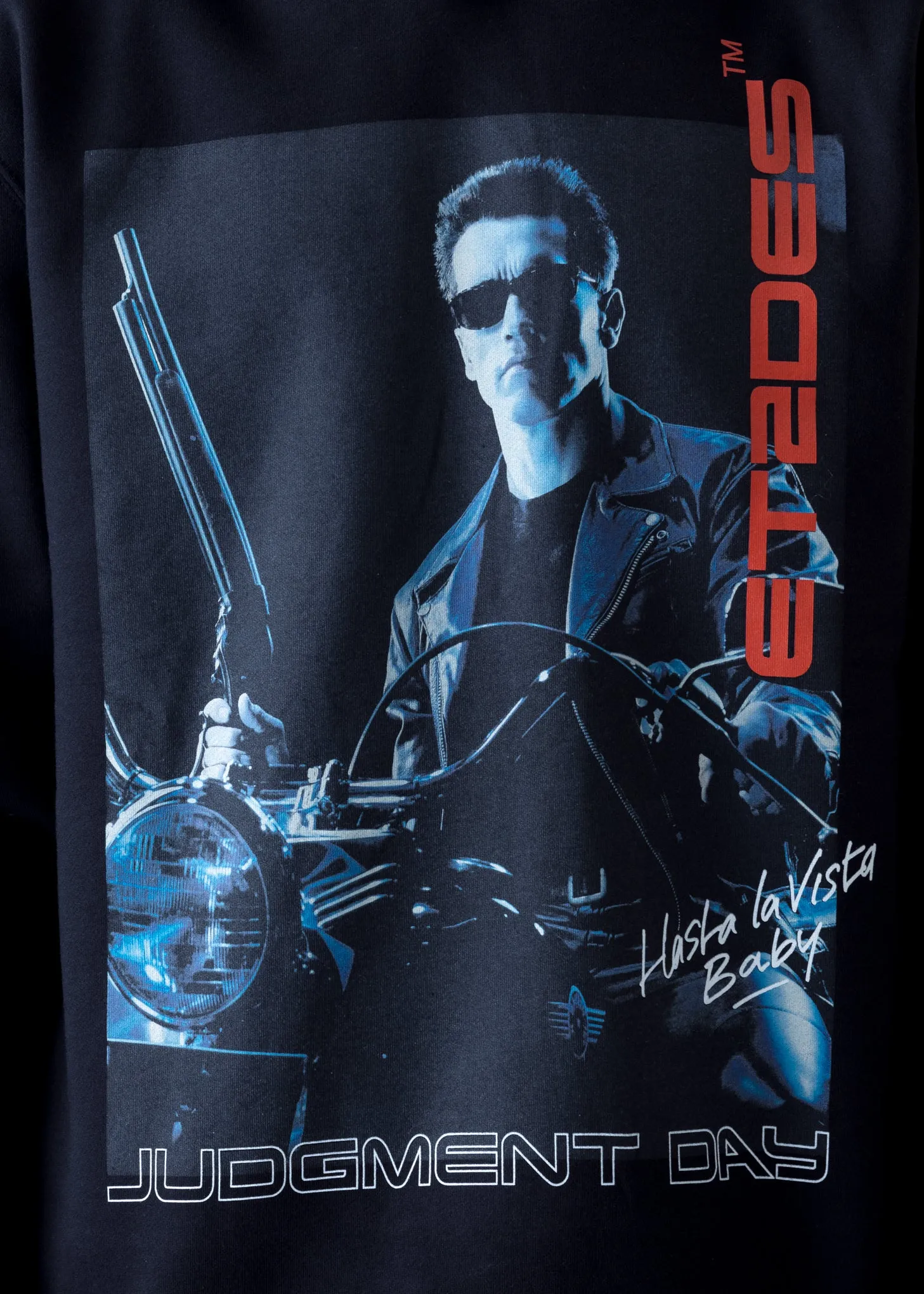 Black Terminator 2 Edition 'Hasta La Vista' Hoodie