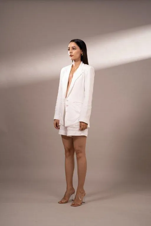 CANDACE BLAZER - WHITE