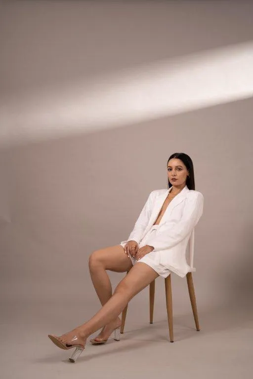 CANDACE BLAZER - WHITE