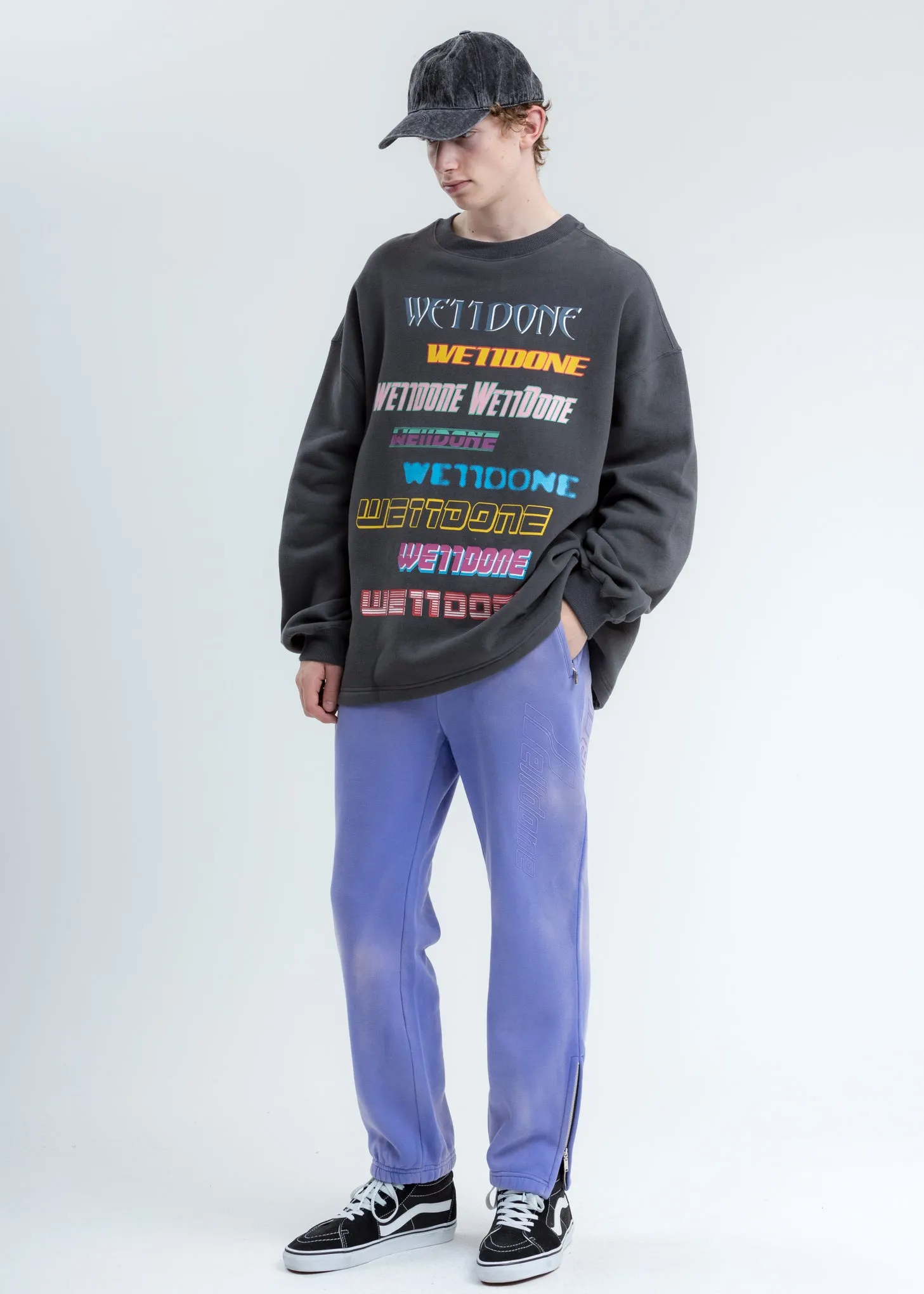 Charcoal Multi Logo Sweatshirt