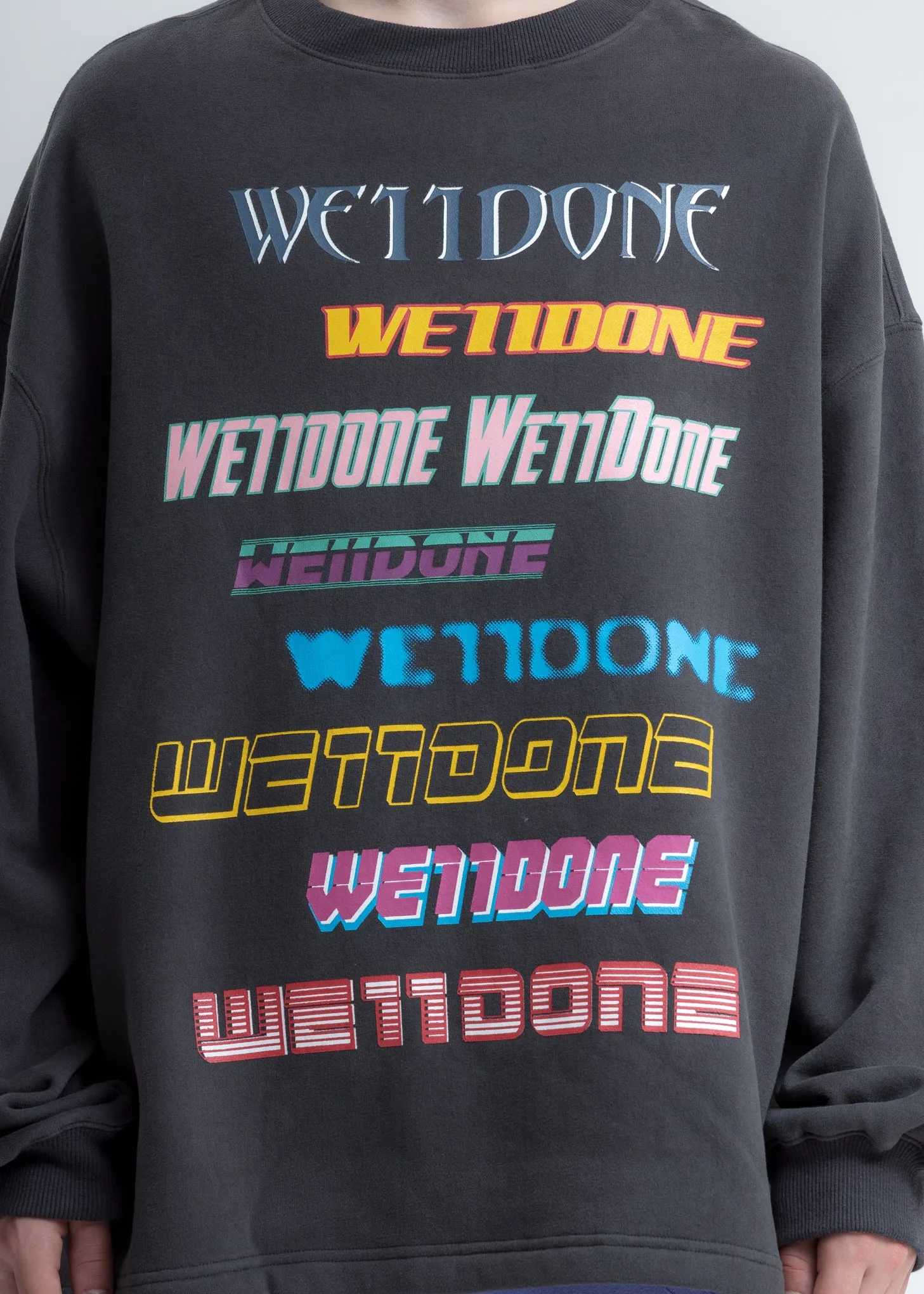 Charcoal Multi Logo Sweatshirt