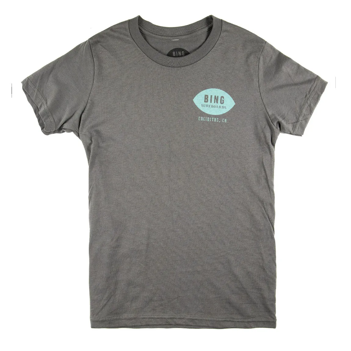 CLASSIC ENCINITAS PREMIUM KIDS TEE ASPHALT