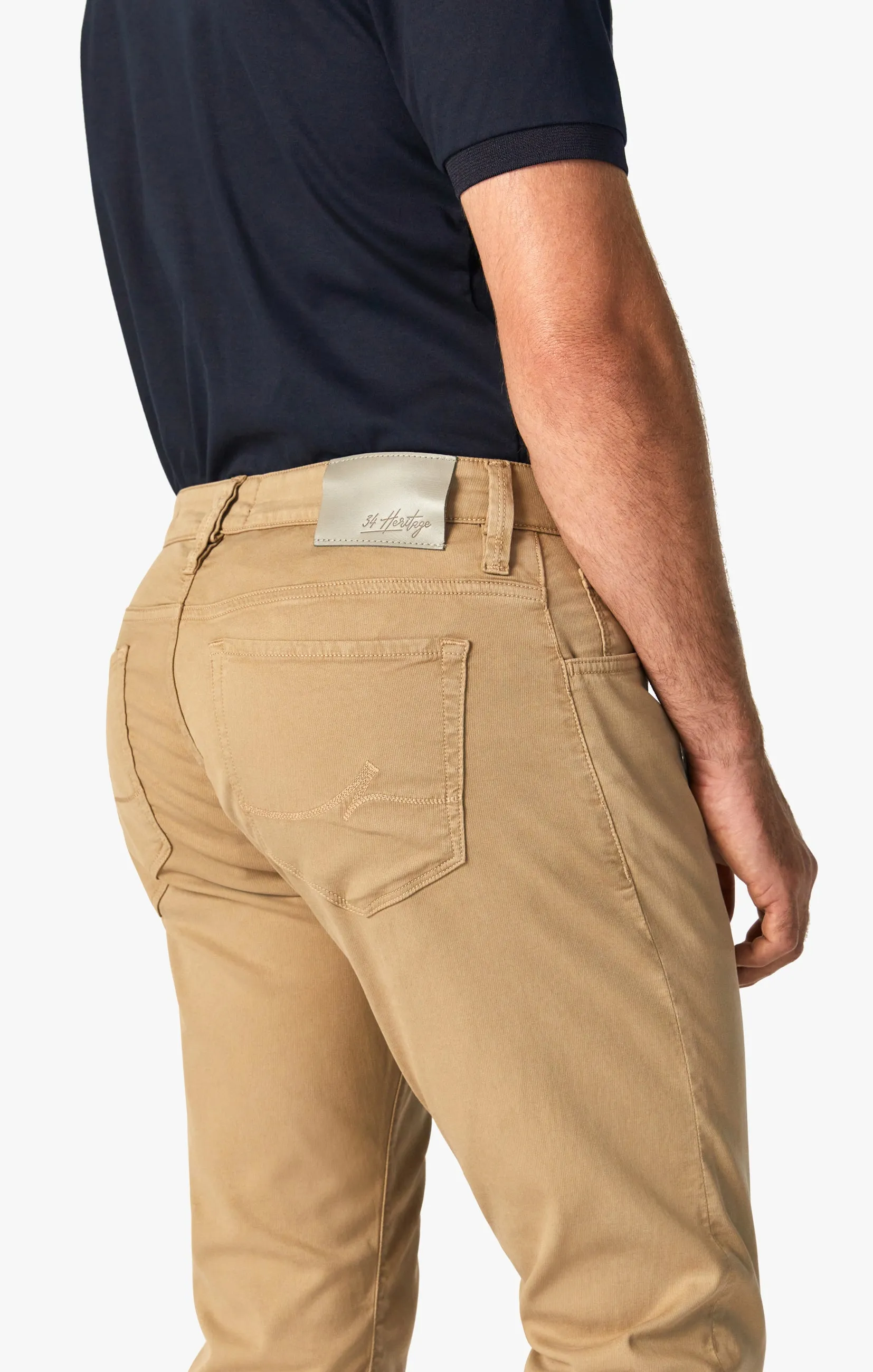 Cool Tapered Leg Pants In Dune Soft Touch
