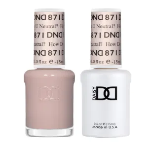 DND - Gel & Lacquer - How Do You Neutral? - #871