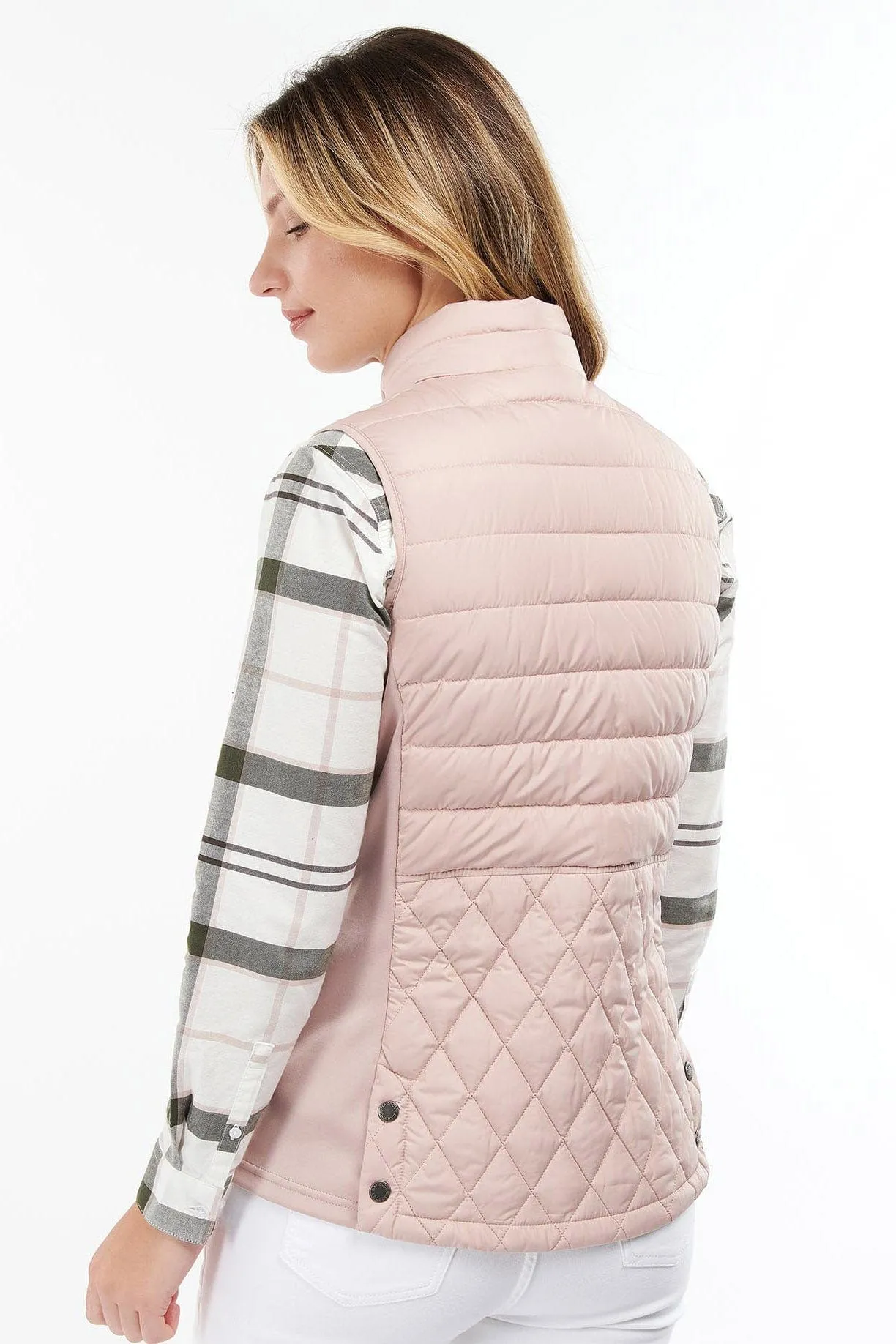 Esme Gilet - Pastel Pink