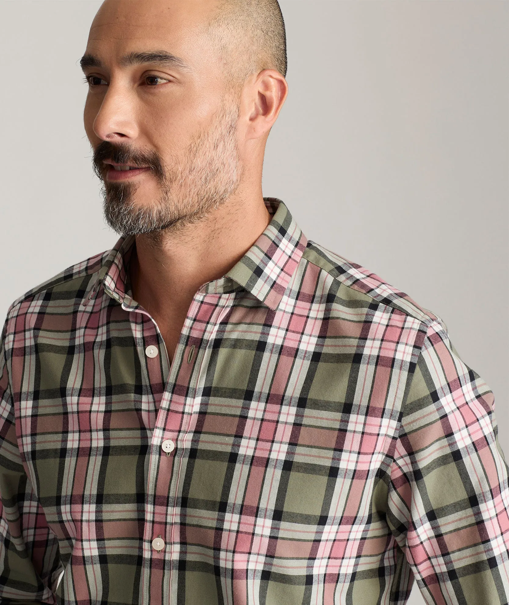 Flannel Larsen Shirt- FINAL SALE