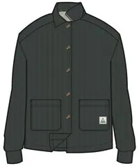 Flint Corduroy Overshirt - Fir Tree
