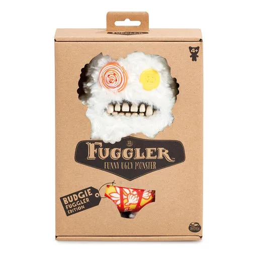 Fuggler 22cm Funny Ugly Monster - Budgie Fuggler Sasquoosh (White) Soft Toy