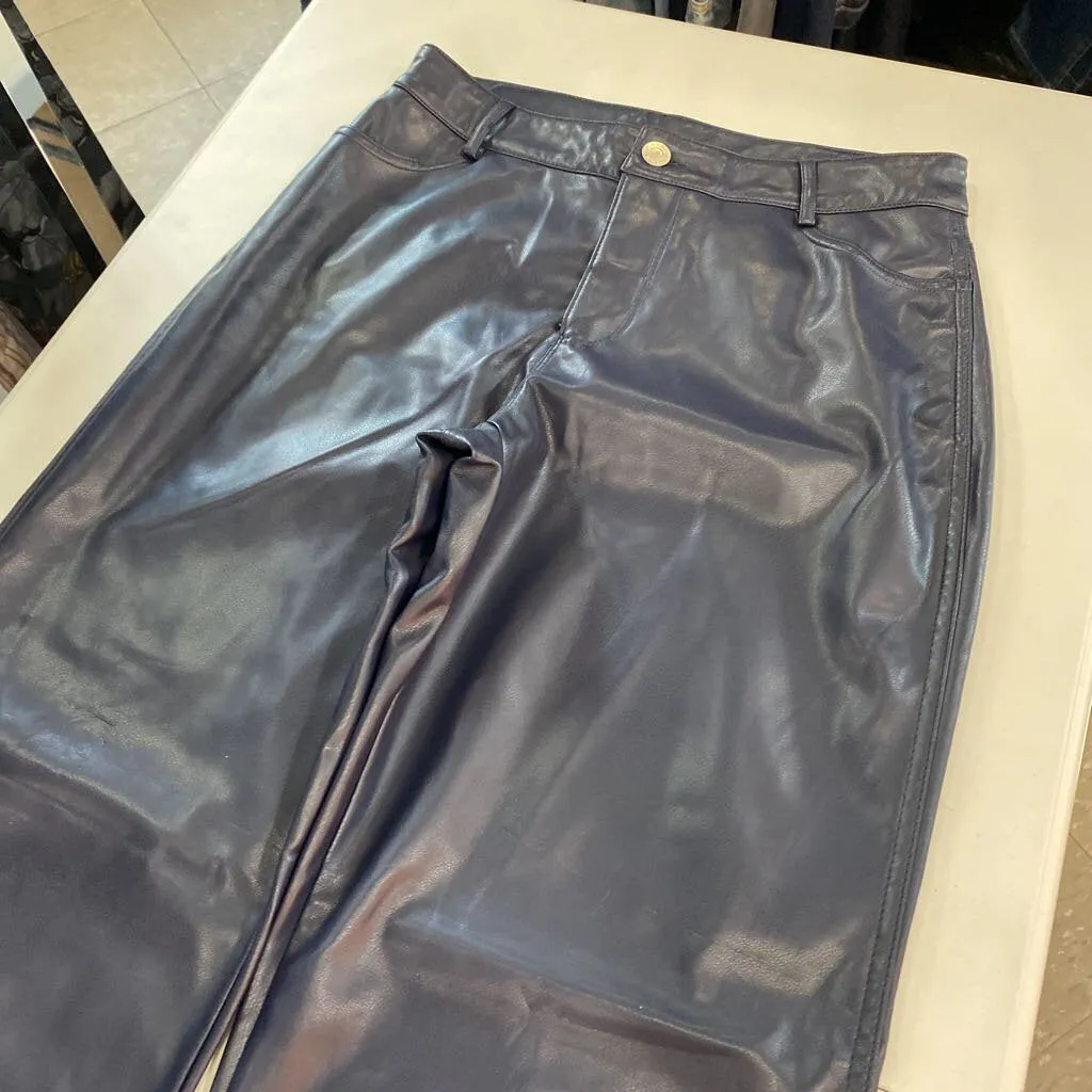 Garage soft pleather pants NWT M