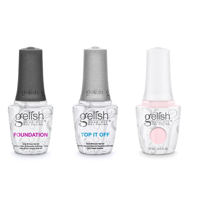 Gelish Combo - Base, Top & Simple Sheer