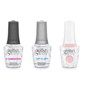 Gelish Combo - Base, Top & Strike A Posie