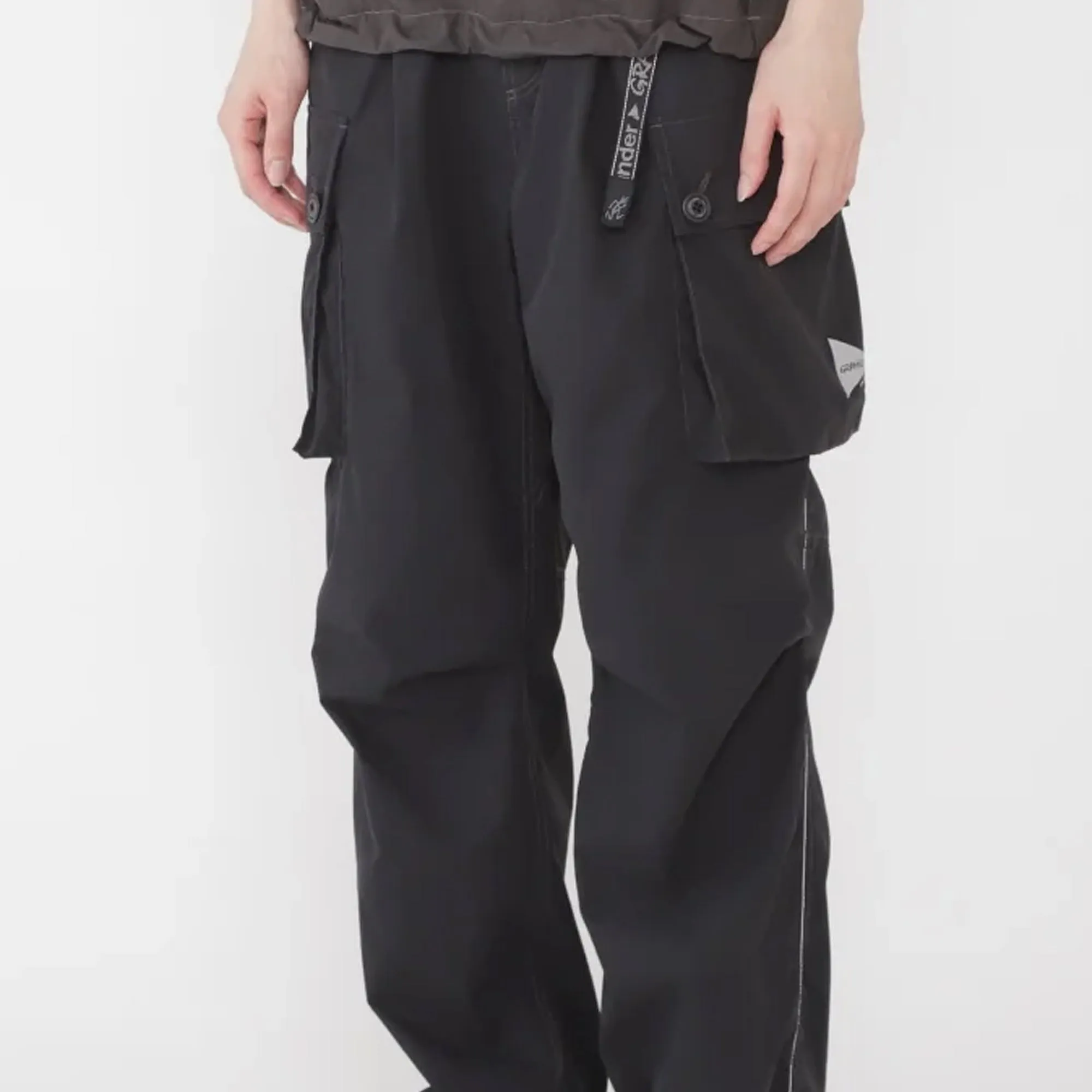 Gramicci x And Wander Mens Military Wide Pant