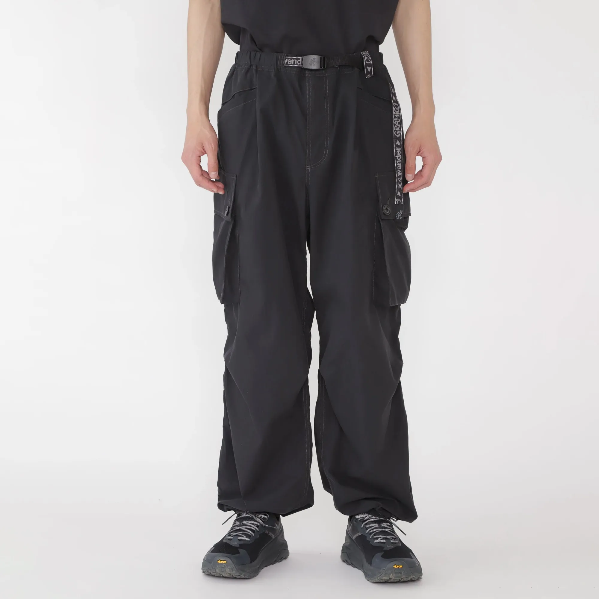 Gramicci x And Wander Mens Military Wide Pant