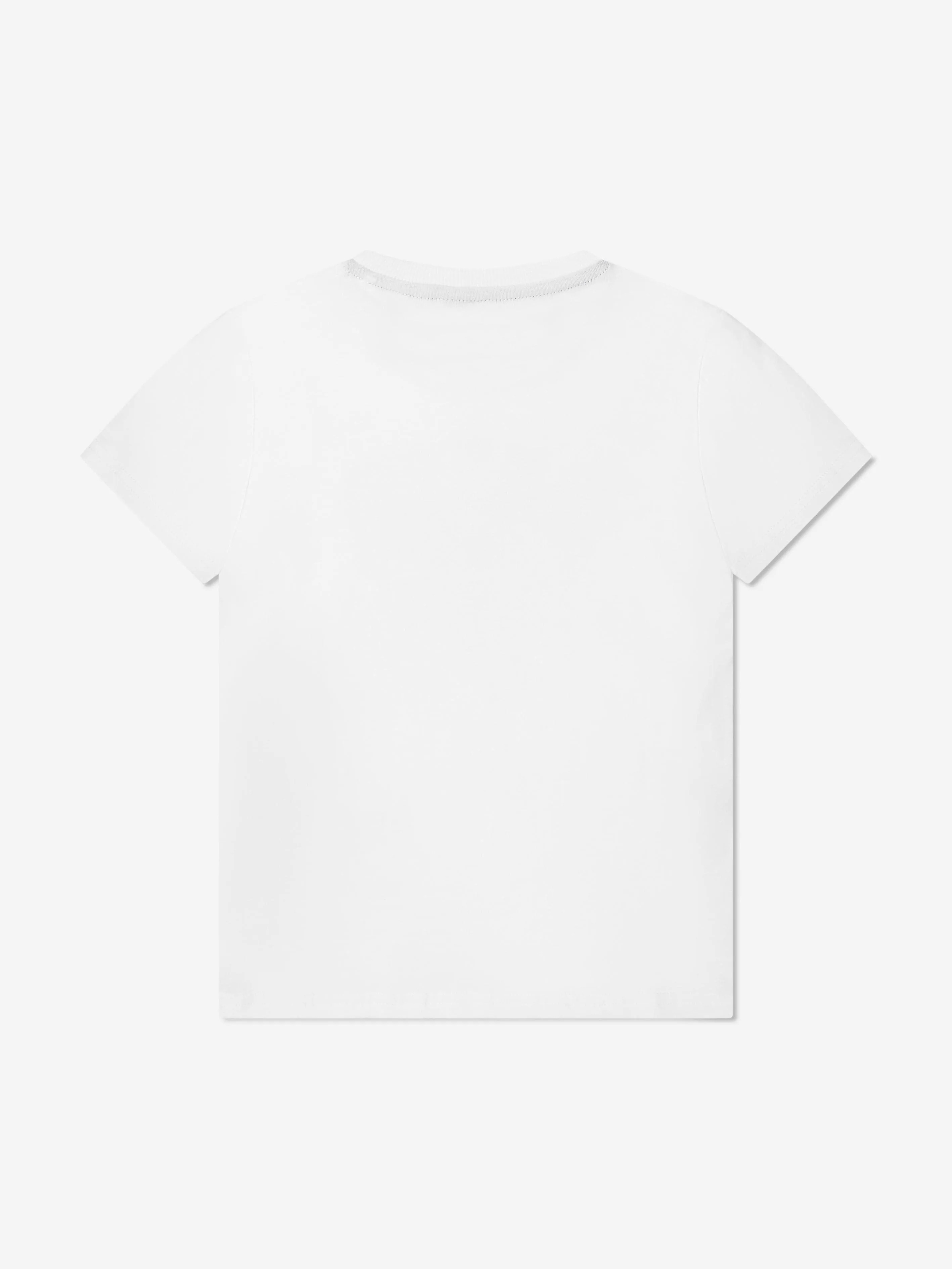 Guess Boys Varsity Style T-Shirt in White