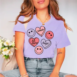 Happy Candy Hearts Wholesale Tee