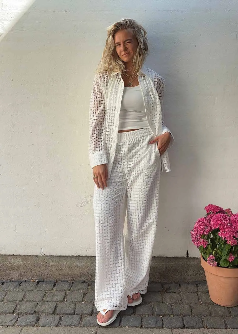 HattieMD pants - Soft White