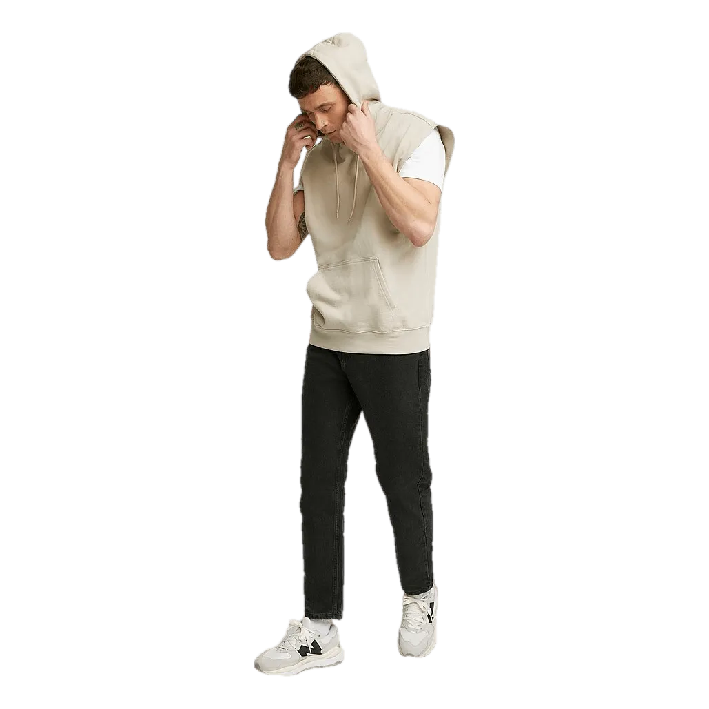 Hooded Vest Sand