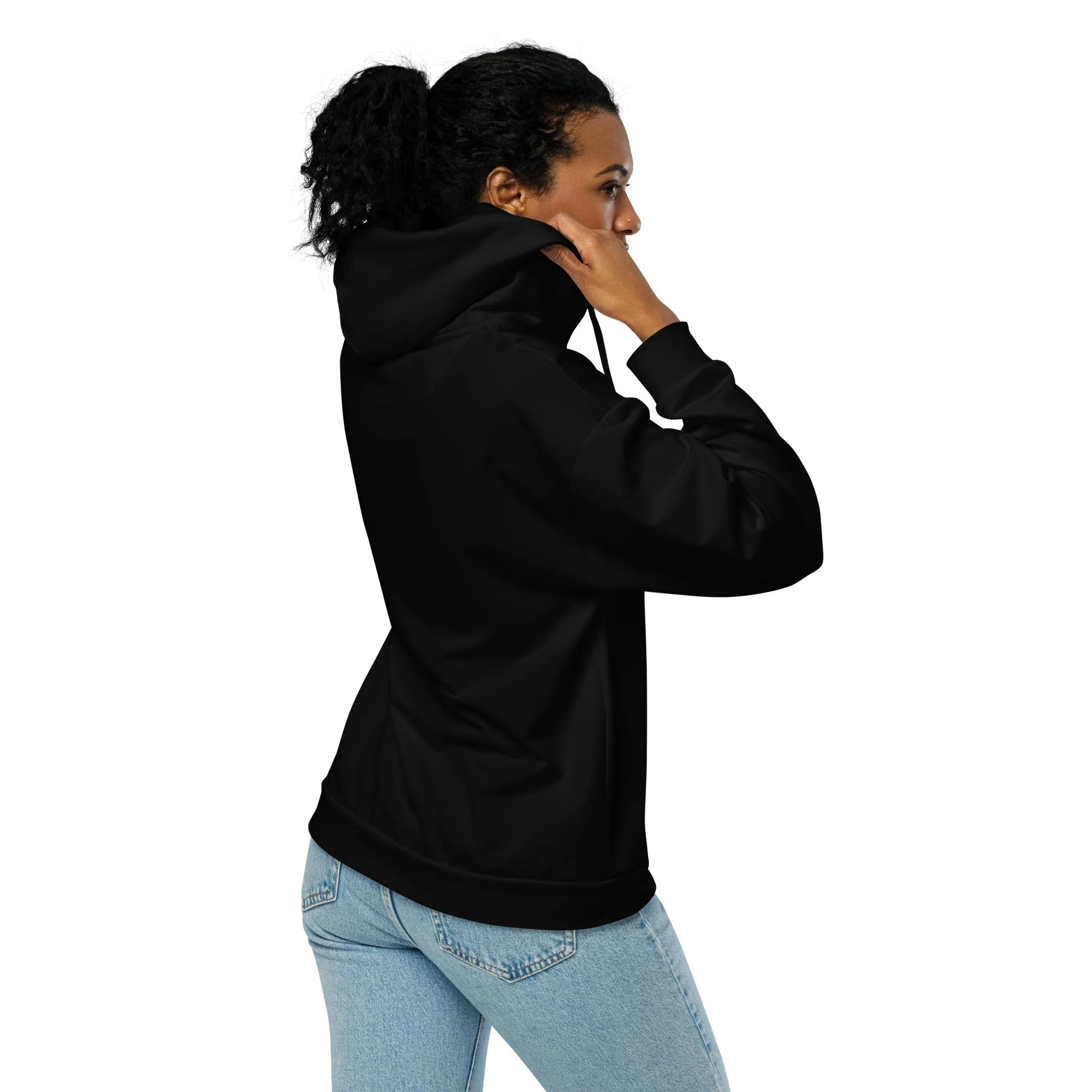 Humble Sportswear™ Women's Black Active Zip Hoodie