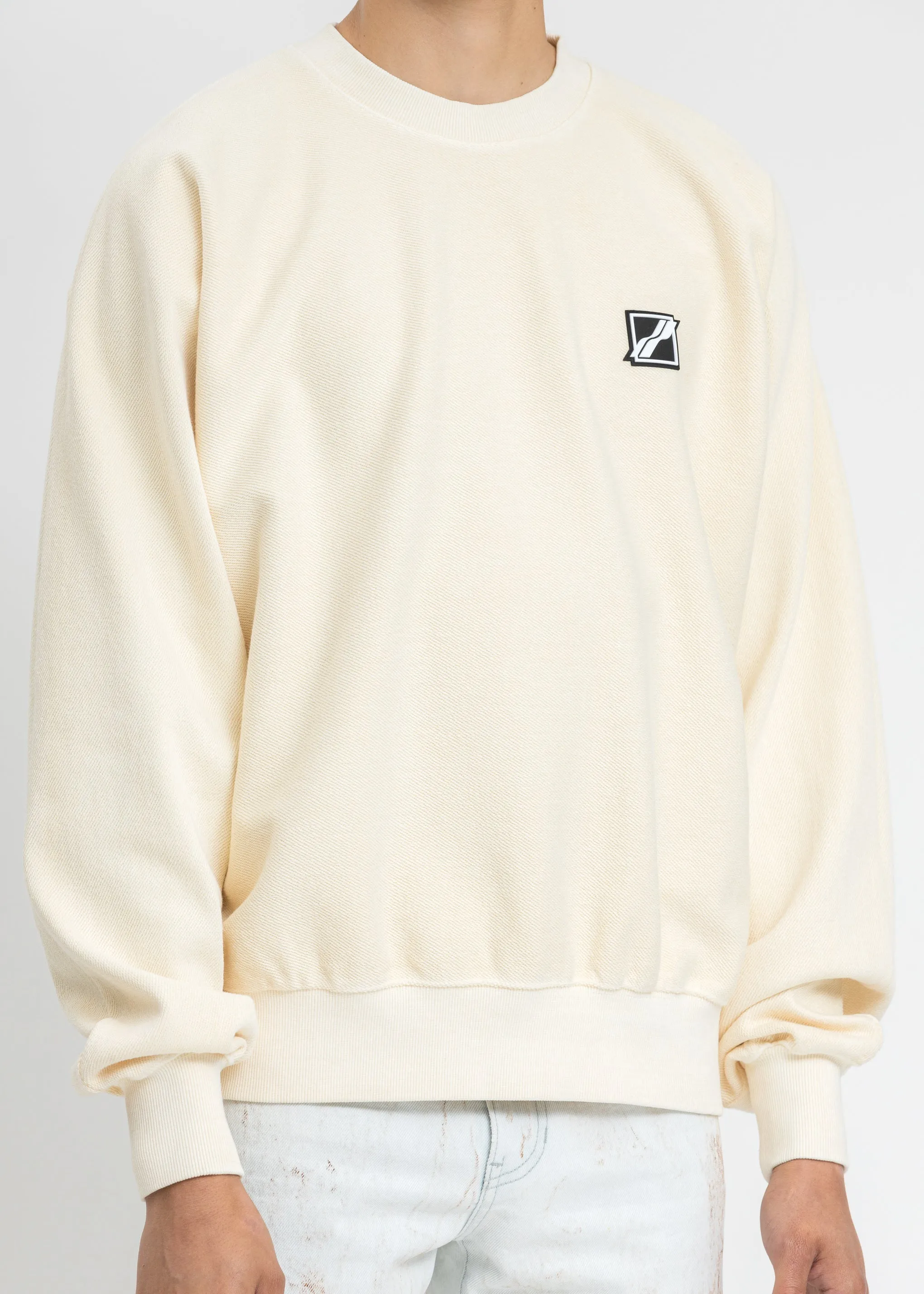 Ivory Big Lettering Sweater