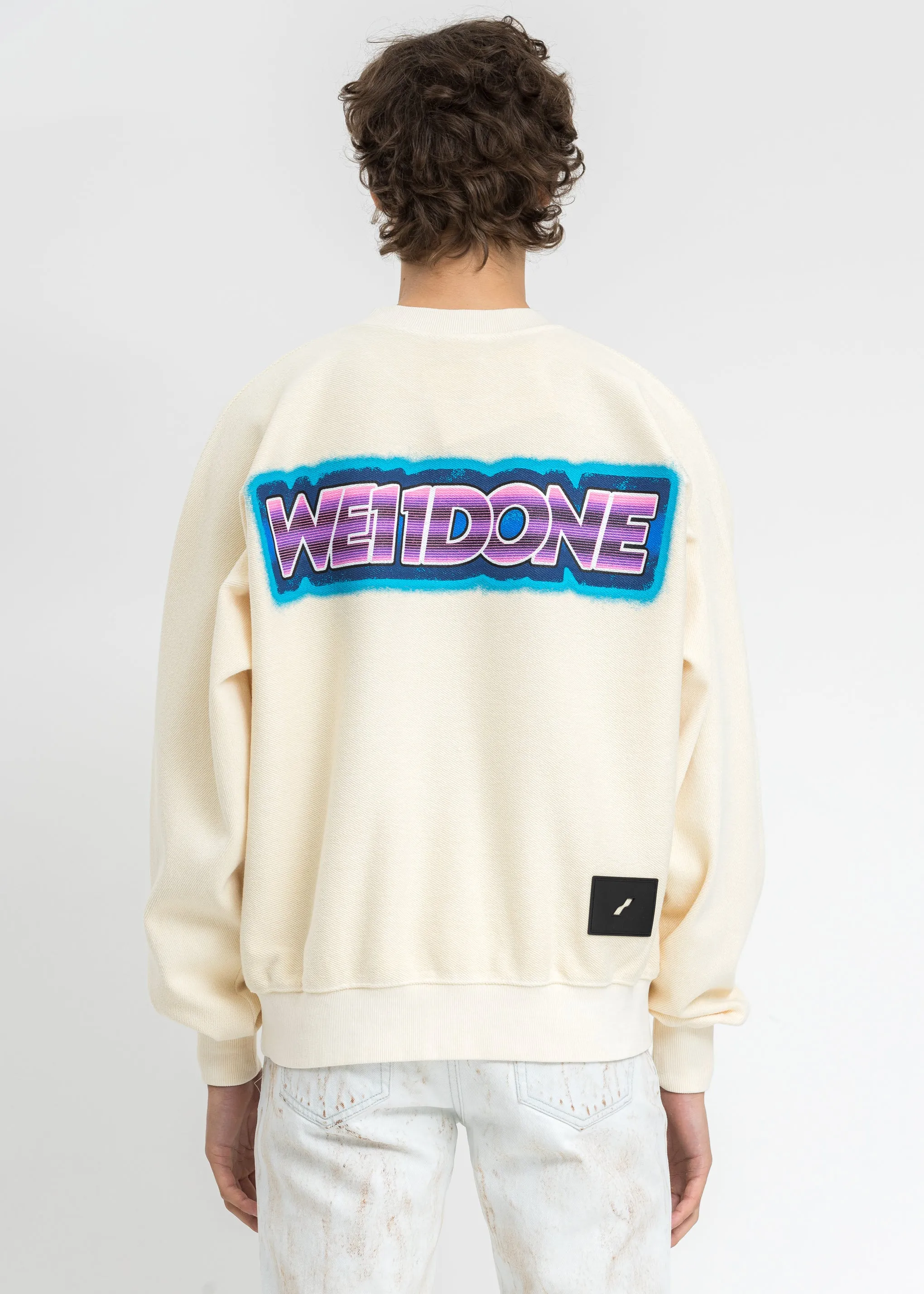 Ivory Big Lettering Sweater