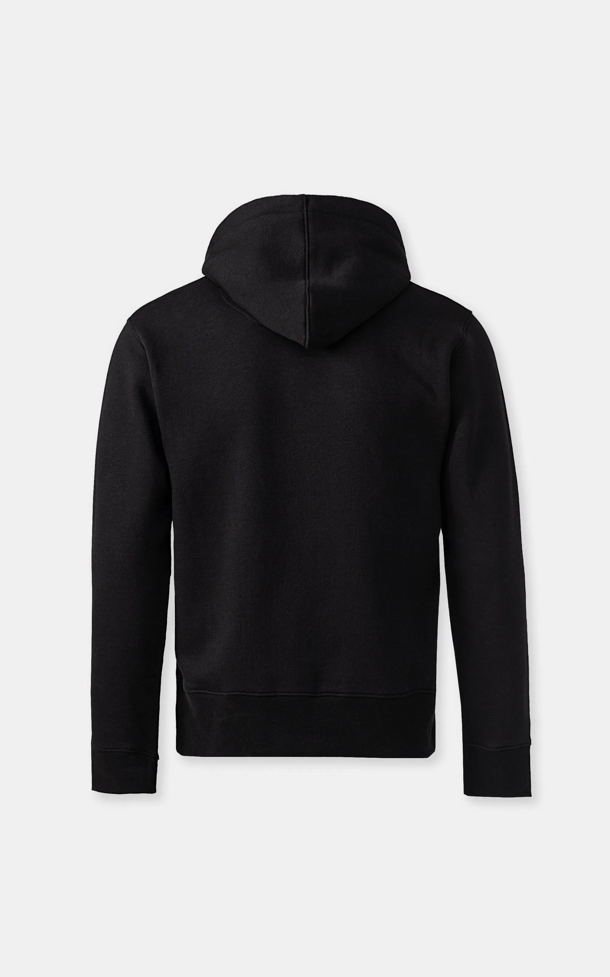 KANGROO FLEECE HOODIE BLACK