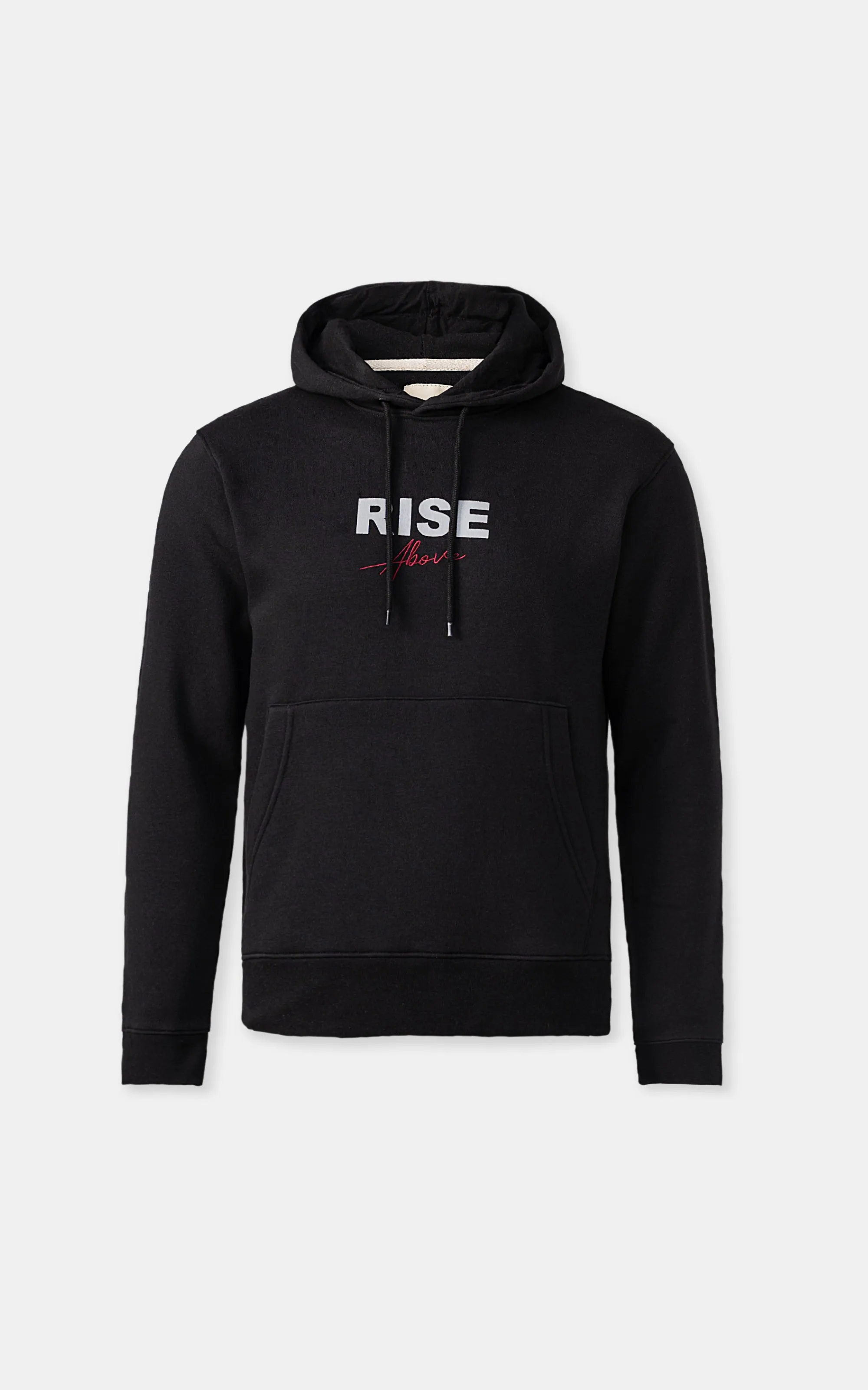 KANGROO FLEECE HOODIE BLACK