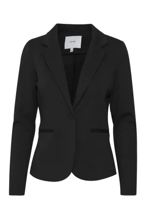 Kate Jersey Blazer - Black
