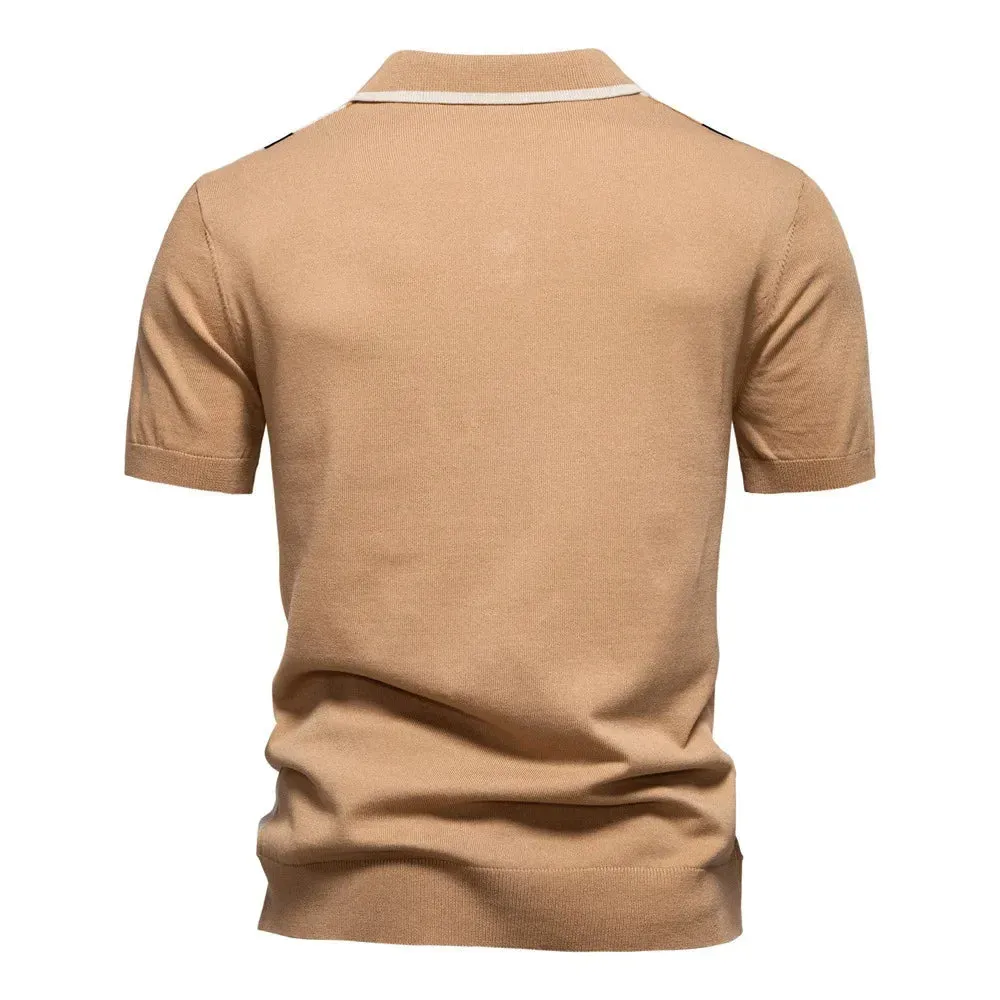 Knit Polo Shirt