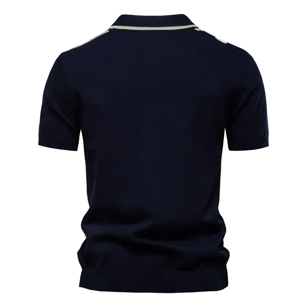 Knit Polo Shirt