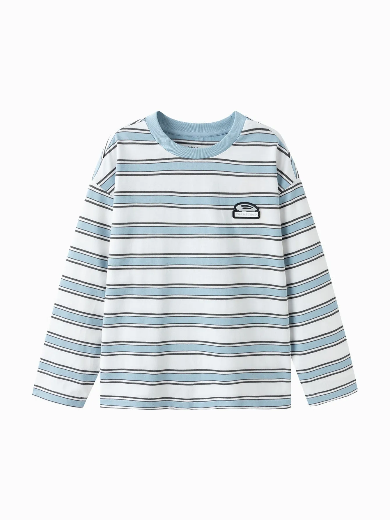 Long Sleeve T-Shirt 2025 Spring New Boy Round Neck V-Neck T-Shirt