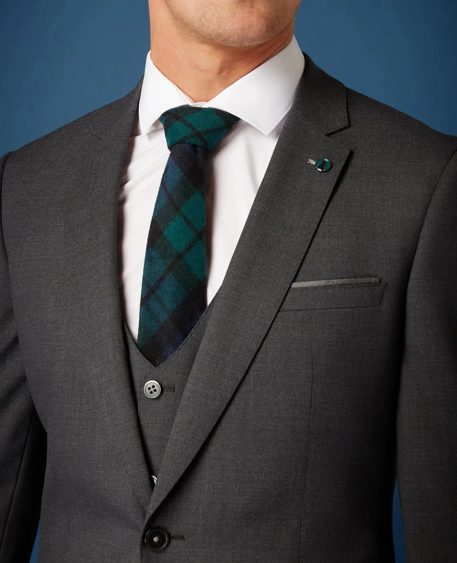 Lucian Suit Jacket - Charcoal Grey