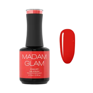Madam Glam - Gel Polish - True Fire Brick Red
