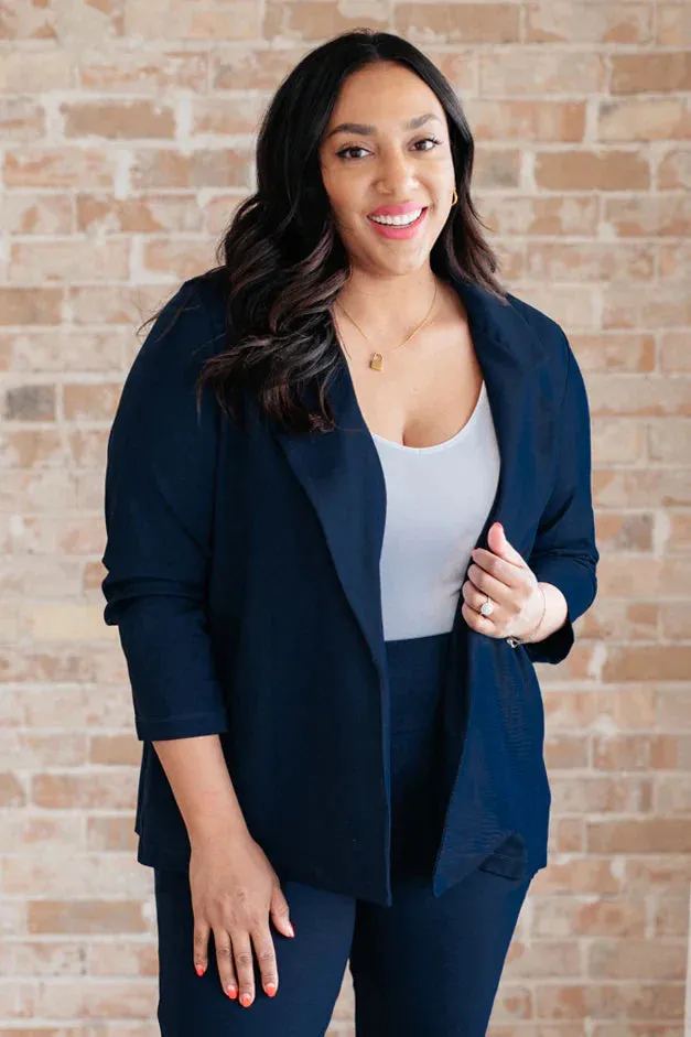 Magic 3/4 Sleeve Blazer in Nine Colors by Dear Scarlett