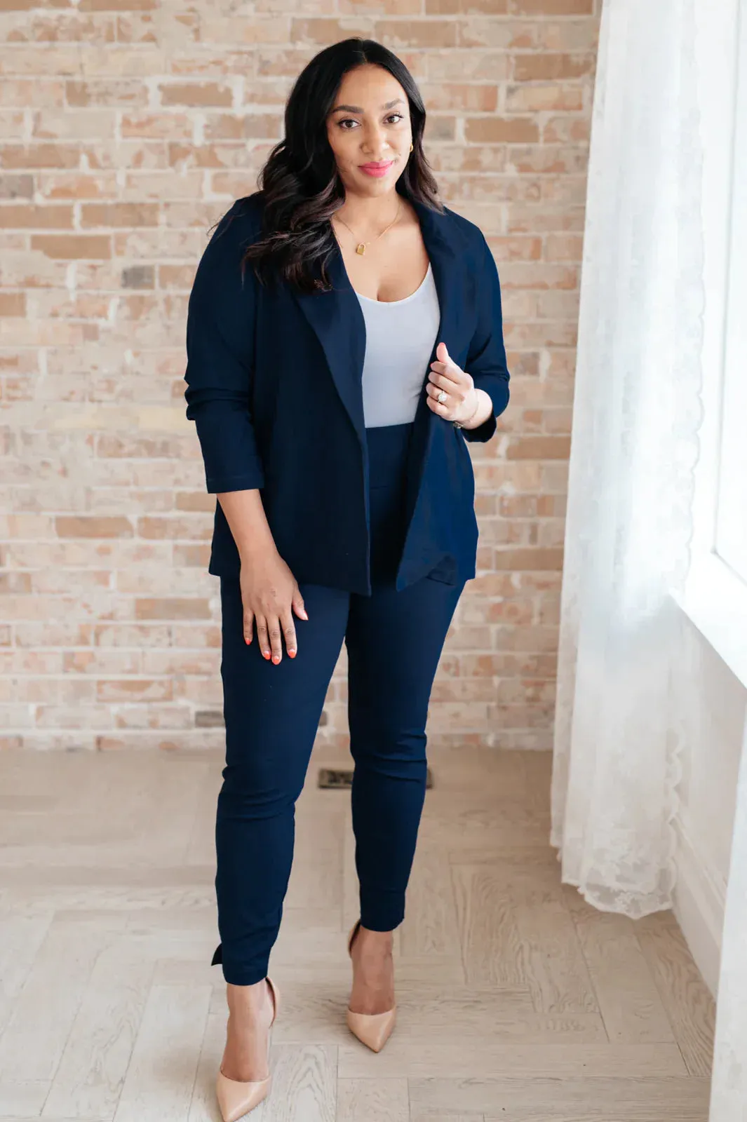 Magic 3/4 Sleeve Blazer in Nine Colors by Dear Scarlett