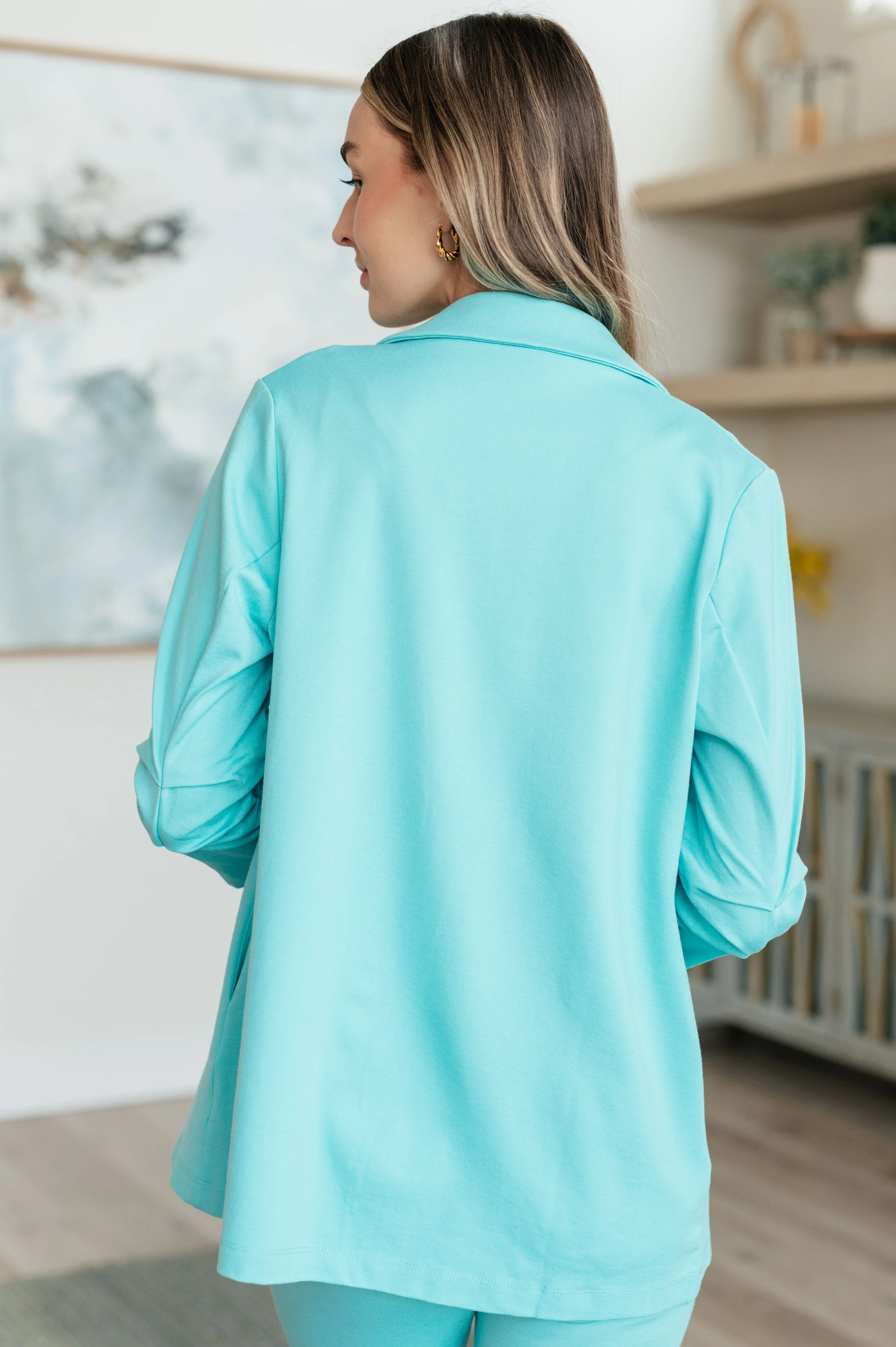 Magic 3/4 Sleeve Blazer in Nine Colors by Dear Scarlett