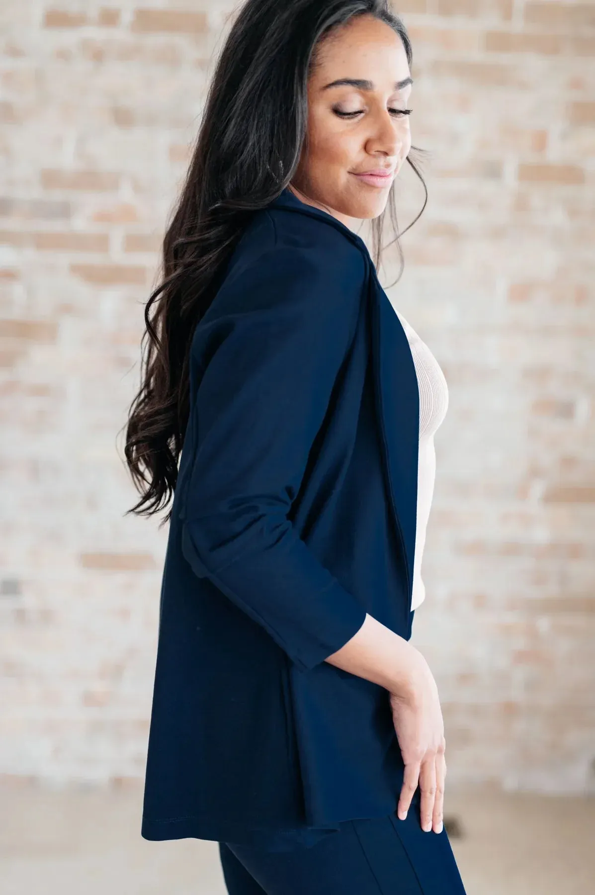 Magic 3/4 Sleeve Blazer in Nine Colors by Dear Scarlett