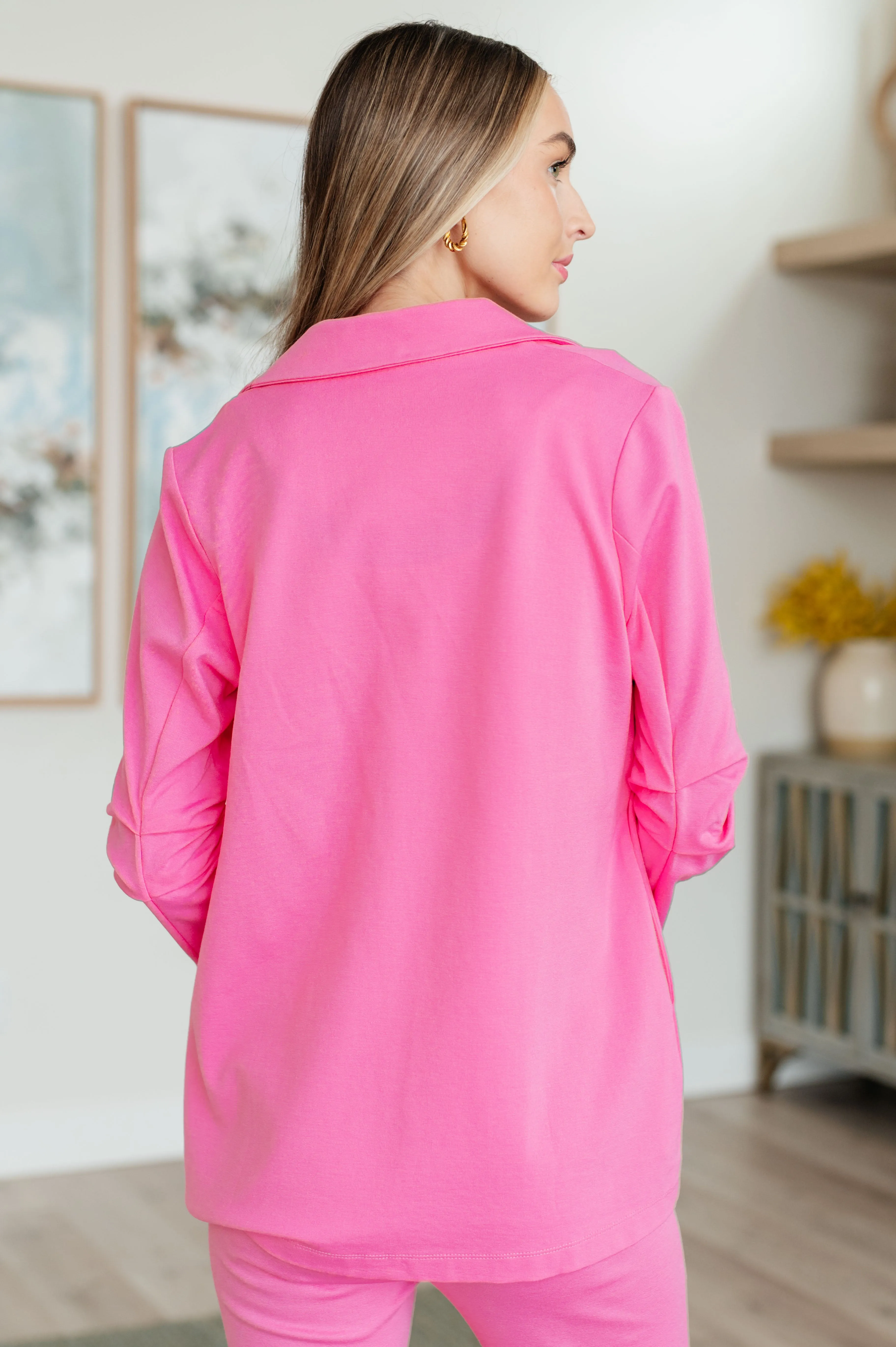 Magic 3/4 Sleeve Blazer in Nine Colors by Dear Scarlett